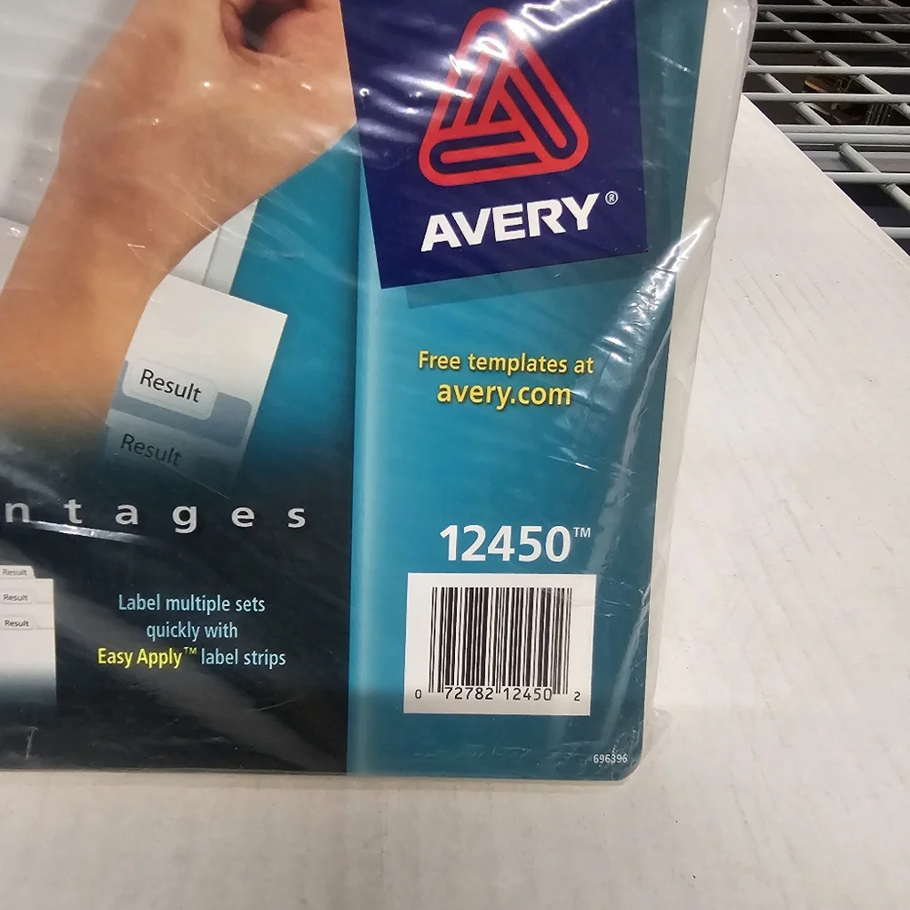Avery Translucent Clear Label Presentation Dividers
